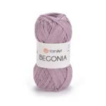 Yarnart Begonia 4931 ліловий - це пряжа 100% мерсеризована бавовна Вага мотка: 50 г Довжина: 169 м. Купити м Київ, Хорива 1 А