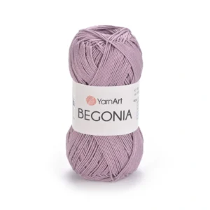 Yarnart Begonia 4931 ліловий - це пряжа 100% мерсеризована бавовна Вага мотка: 50 г Довжина: 169 м. Купити м Київ, Хорива 1 А