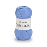 Пряжа Yarnart Begonia 5351 блакитний - це 100% мерсеризована бавовна 50 г /169 м. Купити м Київ, Хорива 1 А