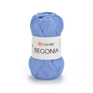 Пряжа Yarnart Begonia 5351 блакитний - це 100% мерсеризована бавовна 50 г /169 м. Купити м Київ, Хорива 1 А