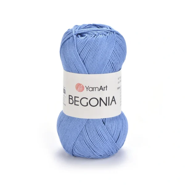 Пряжа Yarnart Begonia 5351 блакитний - це 100% мерсеризована бавовна 50 г /169 м. Купити м Київ, Хорива 1 А