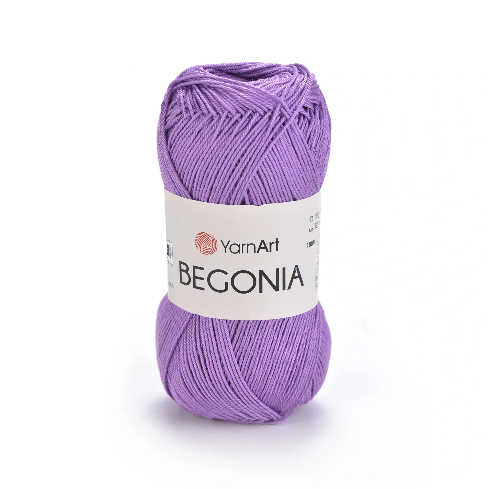 YARNART-BEGONIA_6309 Пряжа Yarnart Begonia 6309 фіолетовий- це 100% мерсеризована бавовна 50 г /169 м. Купити м Київ, Хорива 1 А