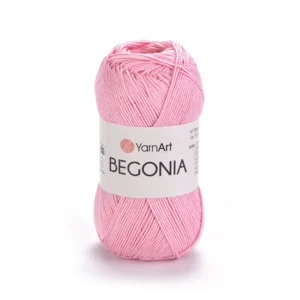 Пряжа Yarnart Begonia 6113 рожевий - це 100% мерсеризована бавовна 50 г /169 м. Купити м Київ, Хорива 1 А