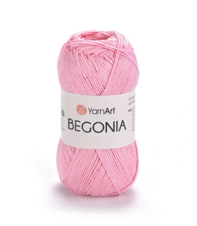 Пряжа Yarnart Begonia 6113 рожевий - це 100% мерсеризована бавовна 50 г /169 м. Купити м Київ, Хорива 1 А