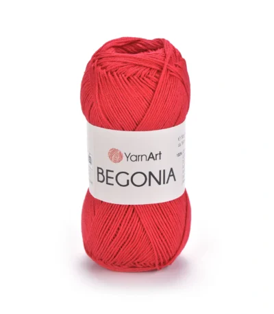 Пряжа Yarnart Begonia 6328 рожево-кораловий - це 100% мерсеризована бавовна 50 г /169 м. Купити м Київ, Хорива 1 А