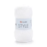 Yarnart Style 650 білий