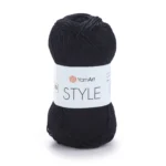 Yarnart Style 651 чорний купити Київ