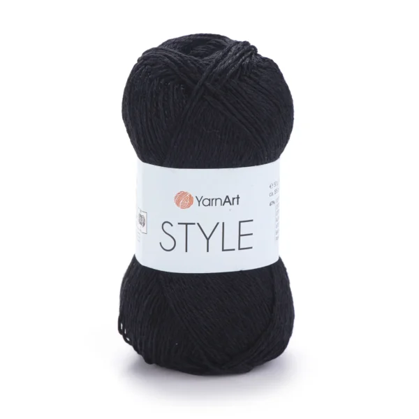 Yarnart Style 651 чорний купити Київ