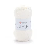 Yarnart Style 653 молочний купити Київ