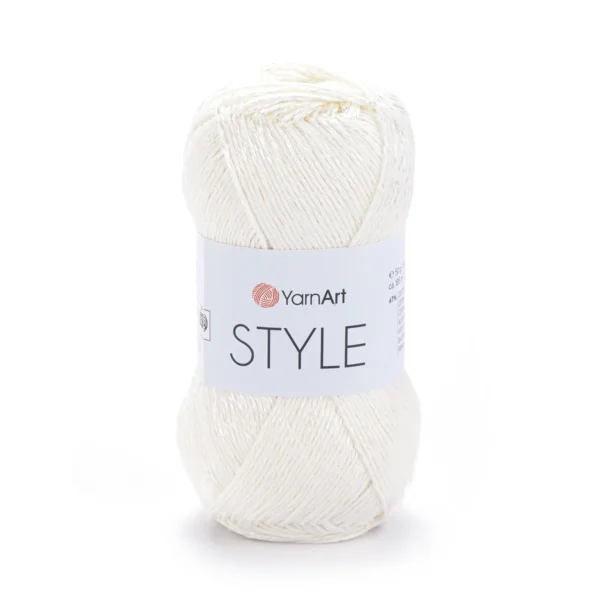 Yarnart Style 653 молочний купити Київ