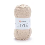 Yarnart Style 654 бежевий купити Київ