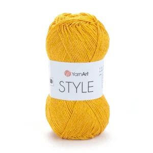 Yarnart Style 657 жовтий купити Київ
