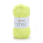 Yarnart Style 662 яскраво-салатовий купити Київ