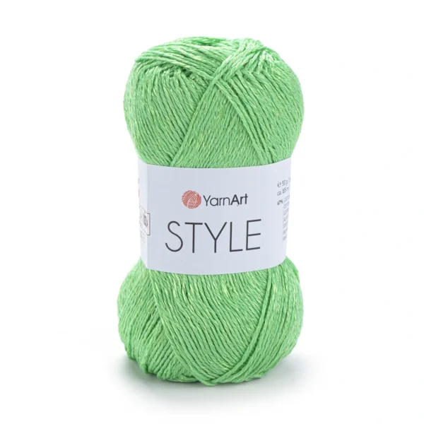 Yarnart Style 663 салатовий купити Київ