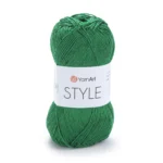 Yarnart Style 664 зелений купити Київ