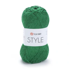 Yarnart Style 664 зелений купити Київ