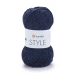 Yarnart Style 670 темно-синій купити Київ, Хорива 1 А