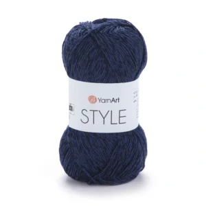 Yarnart Style 670 темно-синій купити Київ, Хорива 1 А