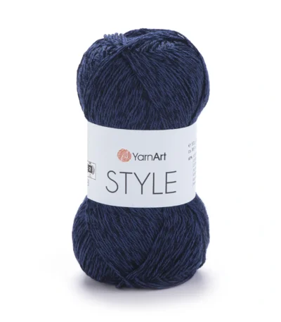 Yarnart Style 670 темно-синій купити Київ, Хорива 1 А