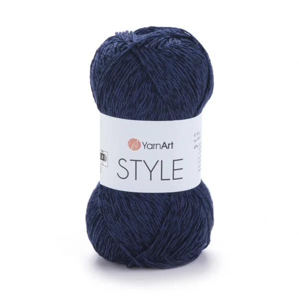 Yarnart Style 670 темно-синій купити Київ, Хорива 1 А