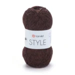 Yarnart Style 672 шоколадний купити Київ