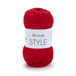 Yarnart Style 6309 фіолетовий — пряжа бавовна з віскозою, моток 50 г купити Київ