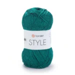 Yarnart Style 677 смарагд купити Київ