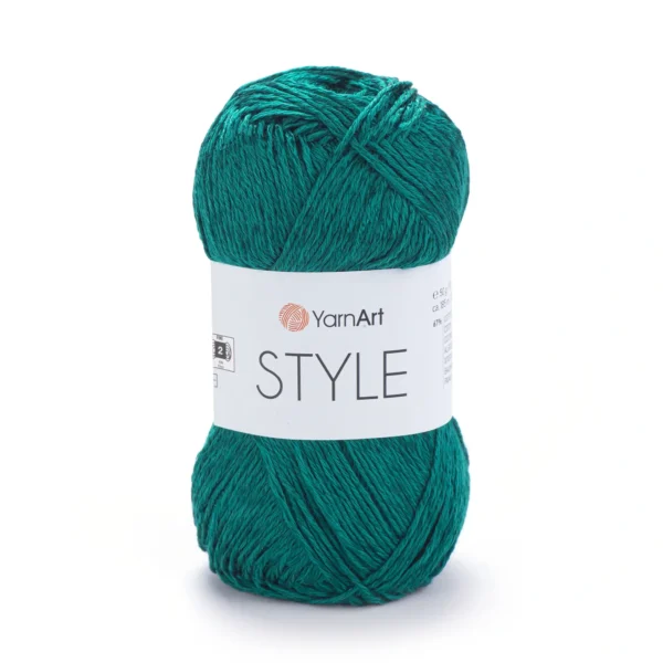 Yarnart Style 677 смарагд купити Київ
