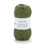 Yarnart Style 679 оливка купити Київ