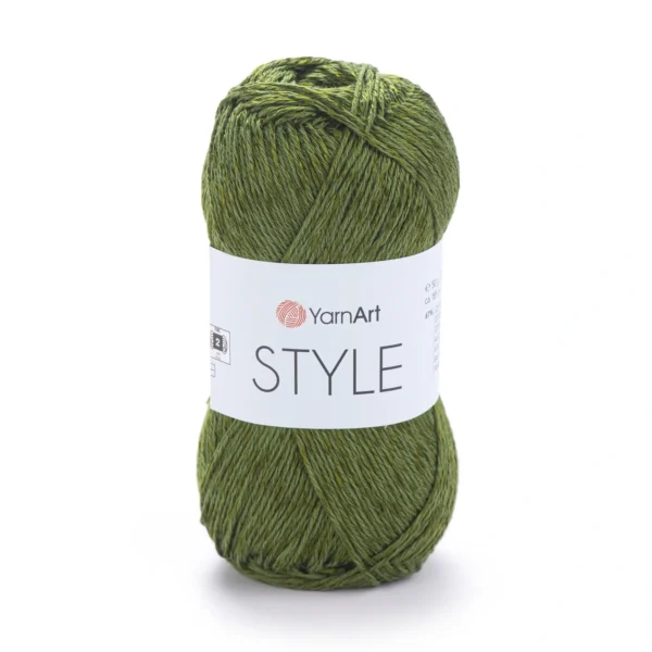 Yarnart Style 679 оливка купити Київ