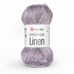 Yarnart Linen Intense 4110 бузковий — пряжа льон з віскозою, купити Київ