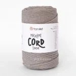 YarnArt Macrame Cord 3мм 784 синій — міцний бавовняний шнур 3мм для в'язання сумки гачком купити в Магазин пряжі Київ, Хорива 1 А