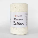 Yarnart Macrame Cotton 788 молочний шоколад — пряжа-шнур для макраме і сумок, доступна в магазині Київ, Хорива 1-А