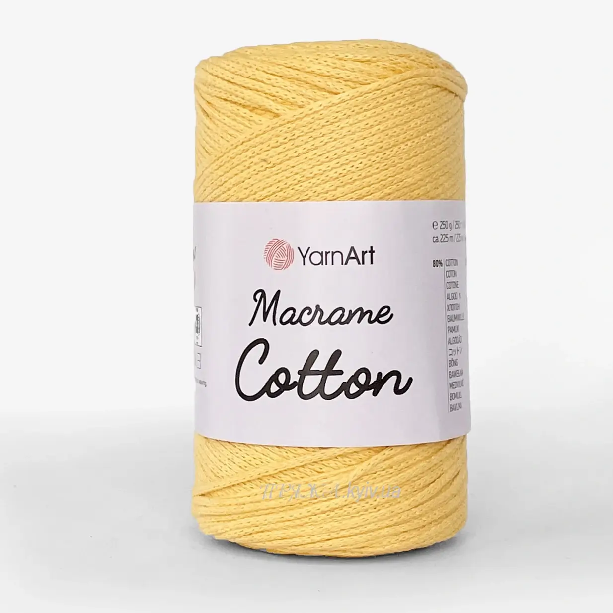Yarnart_macrame_cotton_764 Yarnart Macrame Cotton — пряжа-шнур для макраме і сумок, доступна в магазині Київ, Хорива 1-А