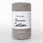 Yarnart Macrame Cotton 768 темний беж — пряжа-шнур для макраме і сумок, доступна в магазині Київ, Хорива 1-А