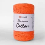 Yarnart Macrame Cotton 752 молочний — пряжа-шнур для макраме і сумок, доступна в магазині Київ, Хорива 1-А