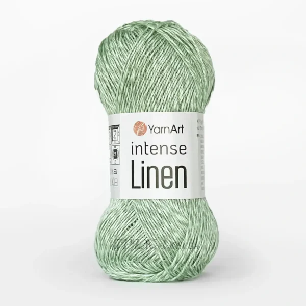 Yarnart Linen Intense [attr name="pa_n-color"] [attr name="pa_color"] — пряжа льон з віскозою, купити Київ
