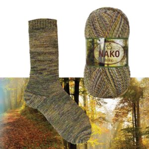 Носочна пряжа Nako Boho 7678 купити в магазині пряжі в Києві за адресою м Київ Хорива 1 А (на Подолі)