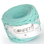 Трикотажна пряжа Confetti 7–9 мм м'ята