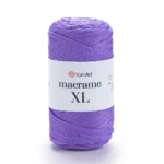 Yarnart Macrame XL 142 жовтий шнур макраме 3 мм 100% поліестер купити Київ