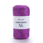 Yarnart Macrame XL 142 жовтий шнур макраме 3 мм 100% поліестер купити в Київ