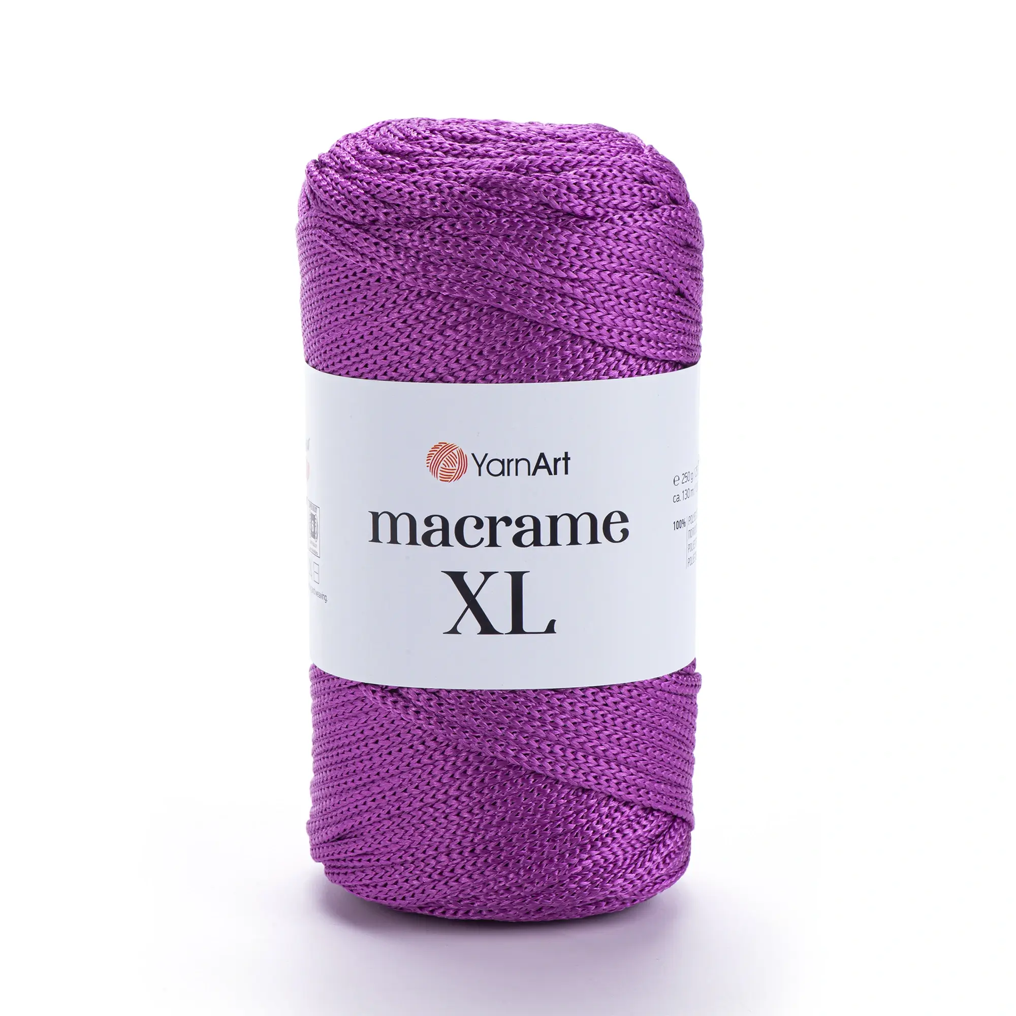 YARNART_MACRAME_XL-161 Yarnart Macrame XL 161 сливовий шнур макраме 3 мм 100% поліестер купити в Київ