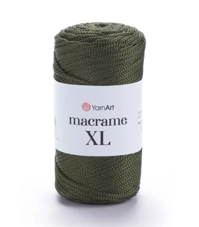 Yarnart Macrame XL 166 бежевий шнур макраме 3 мм 100% поліестер купити Київ