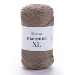 Yarnart Macrame XL 142 жовтий шнур макраме 3 мм 100% поліестер купити в Київ