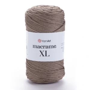 Yarnart Macrame XL 768 мокко шнур макраме 3 мм 100% поліестер купити в Київ