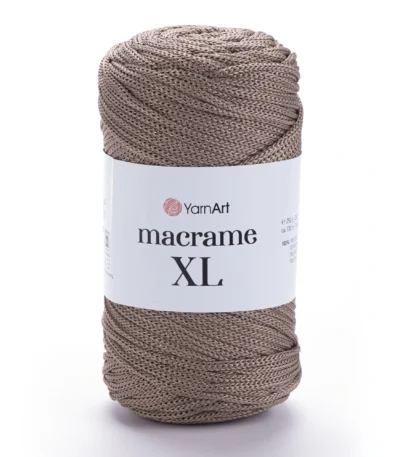 Yarnart Macrame XL 163 червона півонія шнур макраме 3 мм 100% поліестер купити в Київ