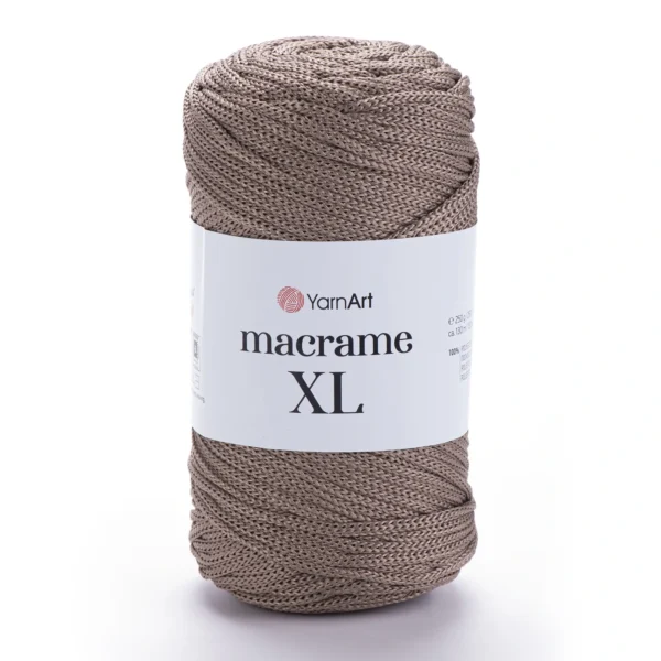 Yarnart Macrame XL [attr name="pa_n-color"] [attr name="pa_color"] шнур макраме 3 мм 100% поліестер купити в Київ