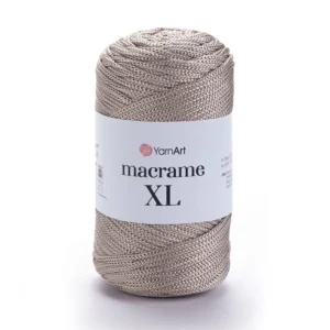 Yarnart Macrame XL 768 мокко шнур макраме 3 мм 100% поліестер купити в Київ