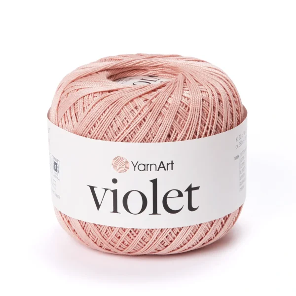 Yarnart Violet [attr name="pa_n-color"] [attr name="pa_color"] 100% мерсеризована бавовна 282 м/50г