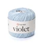 Yarnart Violet 0075 цикламен 100% мерсеризована бавовна 282 м/50г